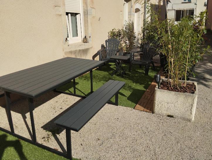 Maison De Village Appartement Rdc Avec Terrasse Gy Zewnętrze zdjęcie